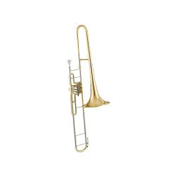 Červeny Bb tenor trombon CVT 571-3-OK